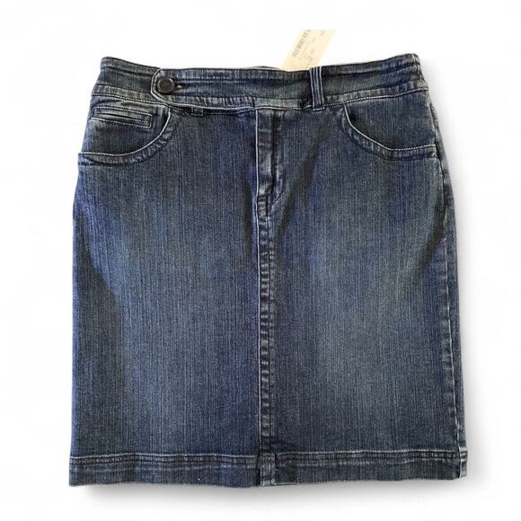 Tommy Hilfiger Straight Denim Jean Skirt New with Tag size 6 - Picture 1 of 11